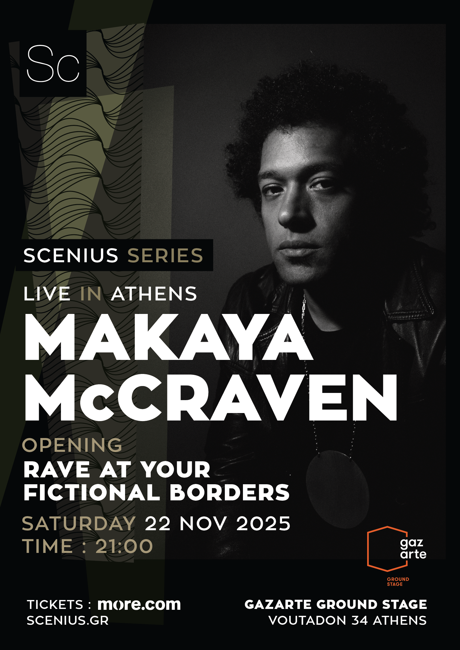 Ο Makaya McCraven με την μπάντα του