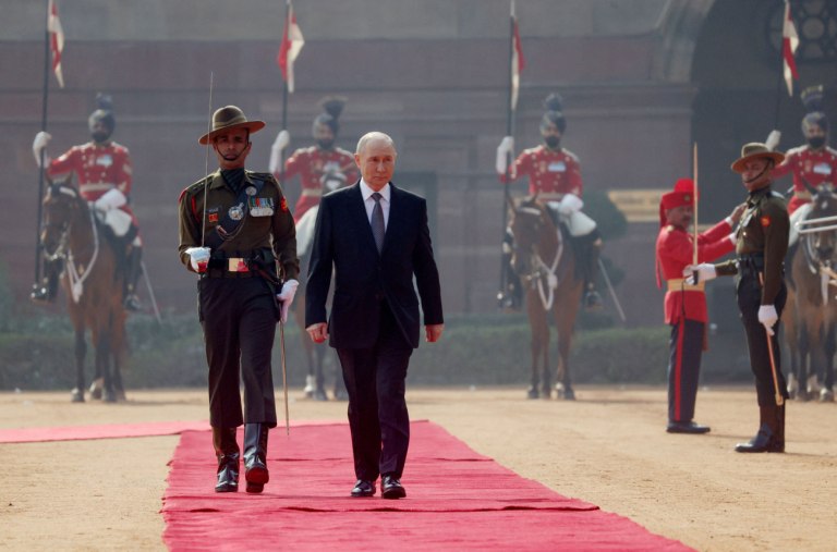 Πούτιν: Θερμή υποδοχή του