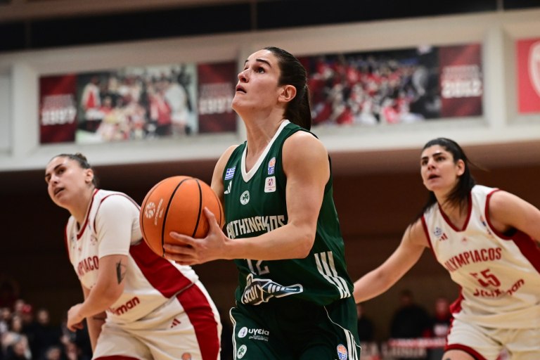 Ολυμπιακός  Παναθηναϊκός 93-103 (85-85 κ.δ.): Στους τελικούς της Α1 οι Πράσινες