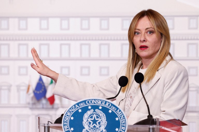 Δεν είμαστε σε πόλεμο και δεν θέλουμε να ξεκινήσουμε πόλεμο, λέει η Μελόνι