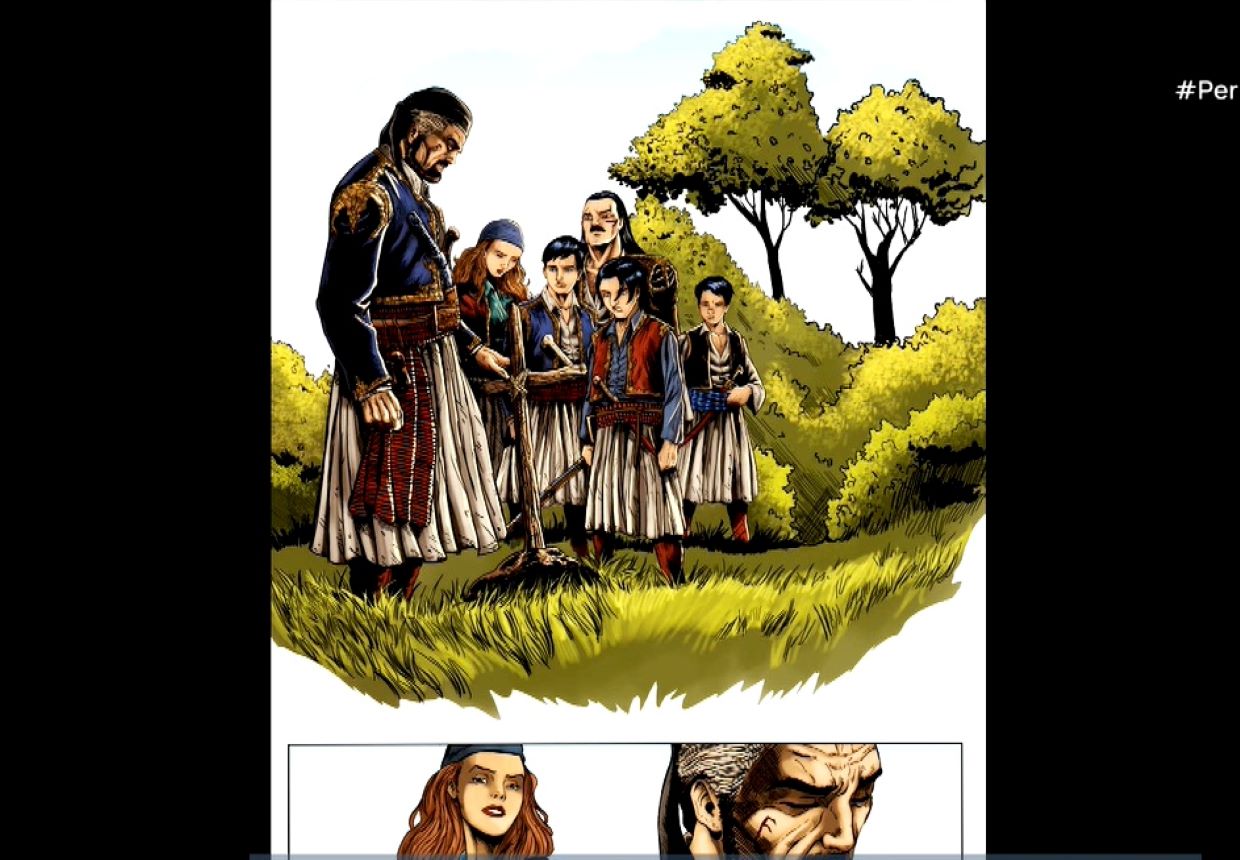 Σε κόμικς η περίοδος της τουρκοκρατίας και η Ελληνική επανάσταση