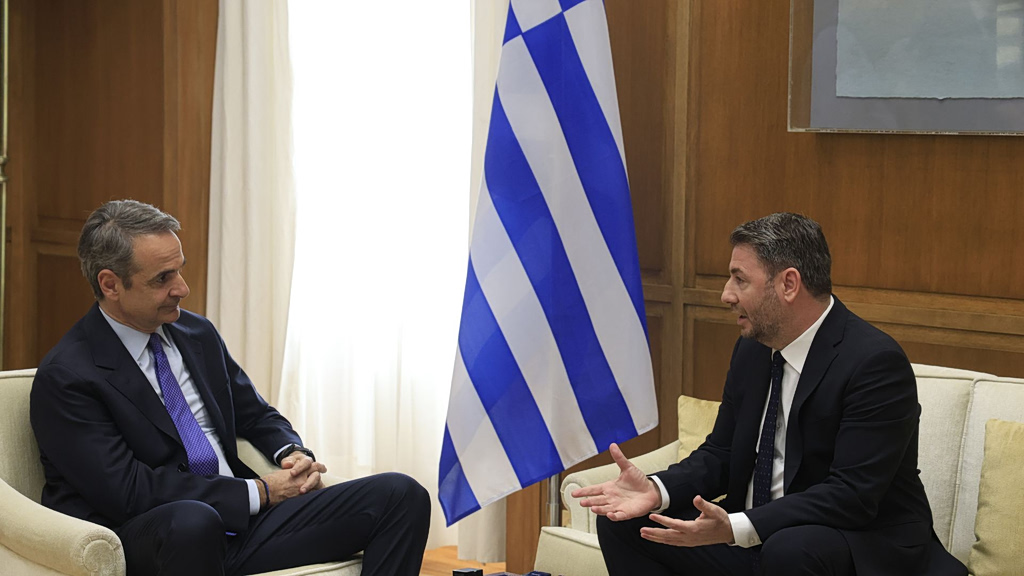 Μητσοτάκης  Ανδρουλάκης: Τι συζήτησαν για τις εξελίξεις σε Κύπρο και Μέση Ανατολή