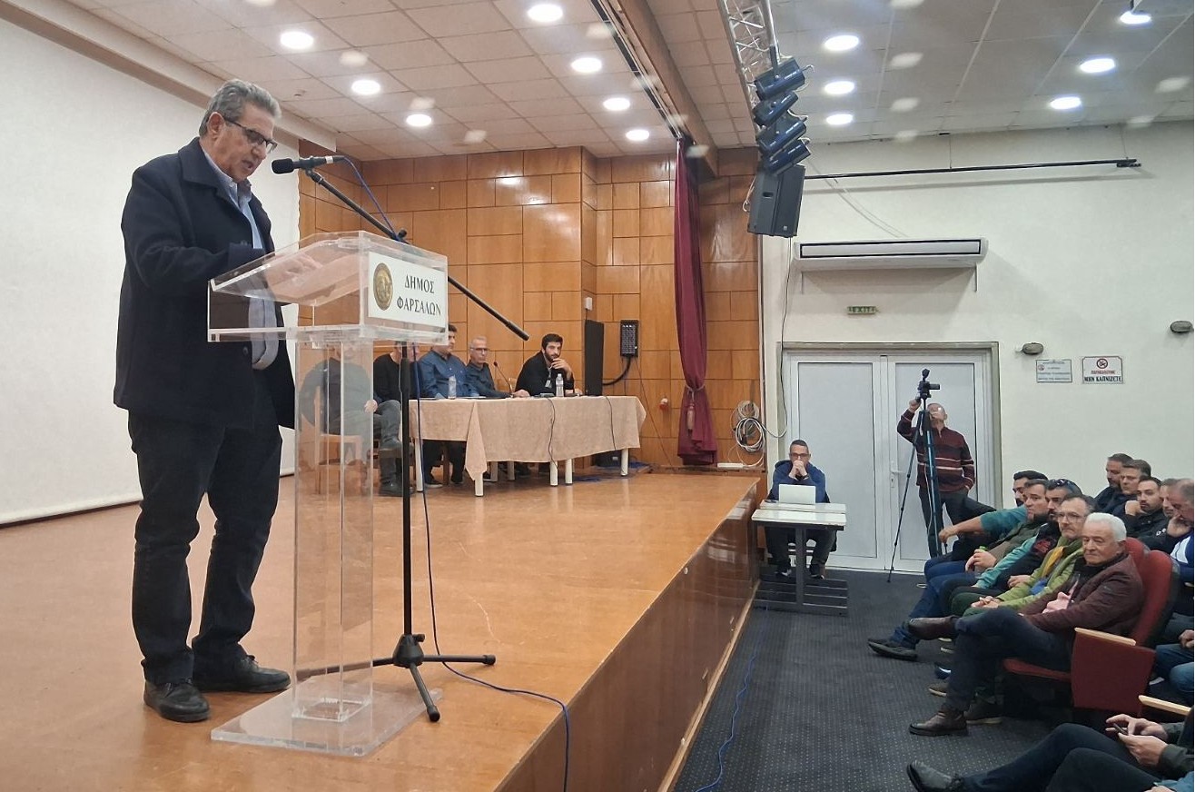 Στο πλευρό των αγροτών ο