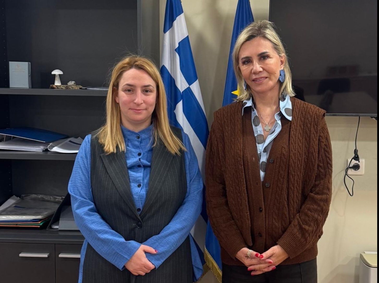 Ζ. Μακρή: Συνάντηση με γ.γ. και υπηρεσιακούς για τον αιγιαλό