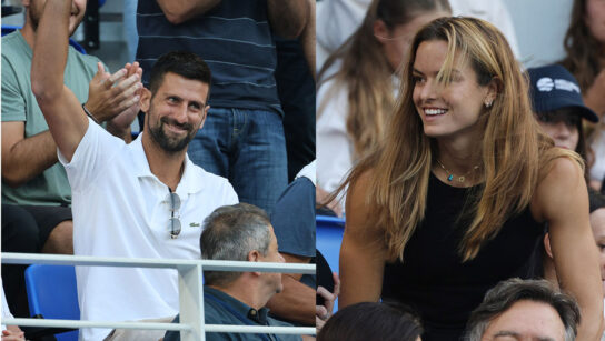 Novak Djokovic και Μαρία Σάκκαρη