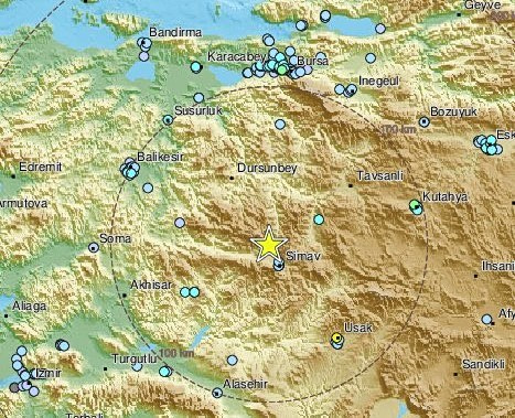 Σεισμός 4,8 Ρίχτερ στη δυτική Τουρκία