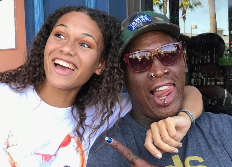 Η κόρη του Ντένις Ρόντμαν,