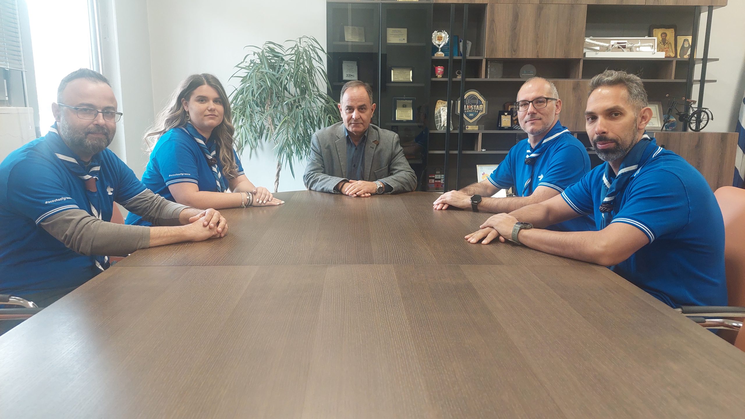 Επίσκεψη των προσκόπων