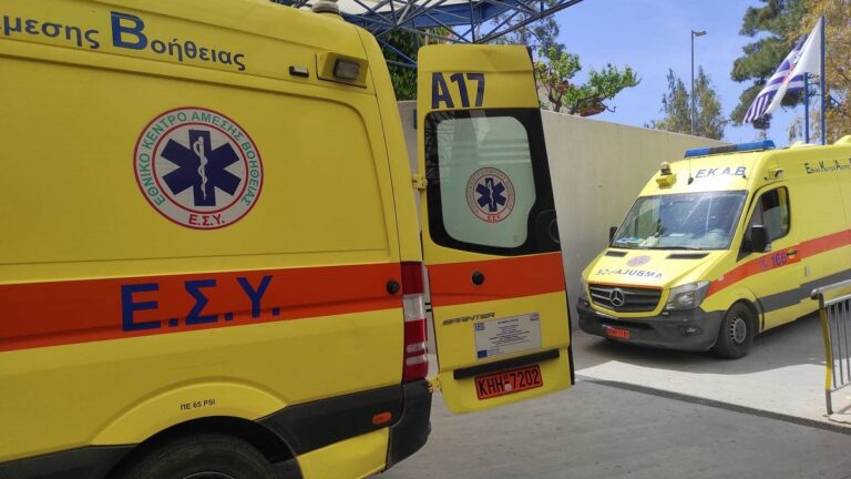 Διακομιδή 20χρονου από την