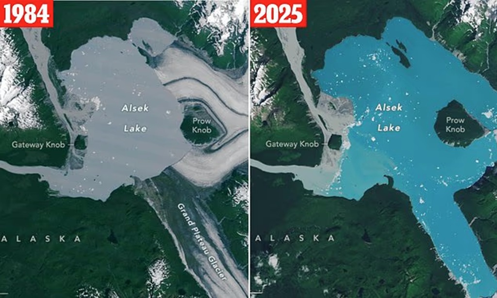 Ένα νέο νησί στην Αλάσκα