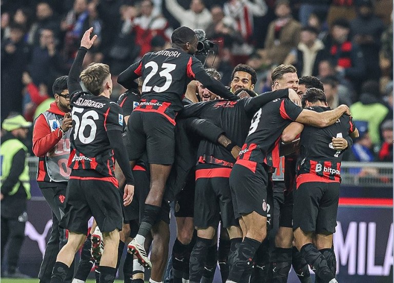 Μίλαν  Ίντερ 1-0: Πήραν το ντέρμπι και ελπίζουν για τον τίτλο οι ροσονέρι