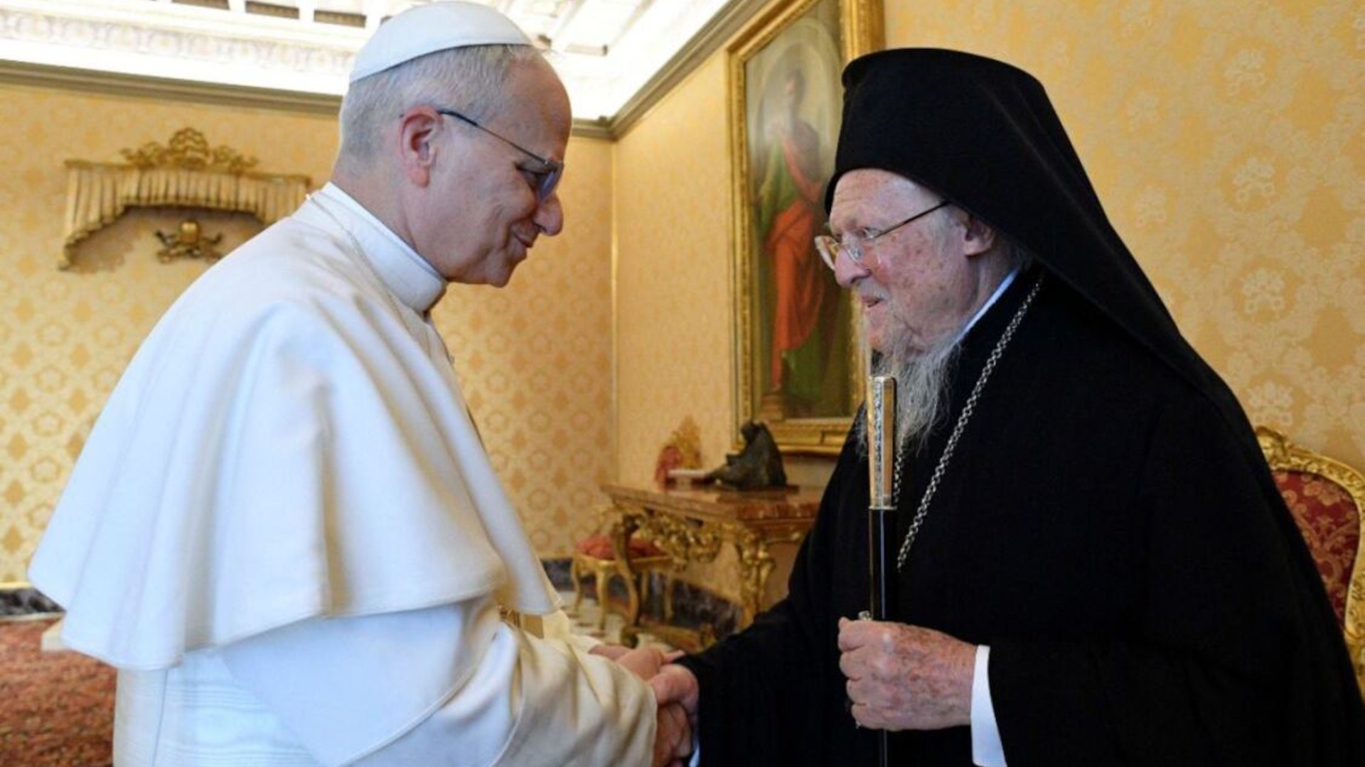 Live Στο Φανάρι ο Πάπας για τη