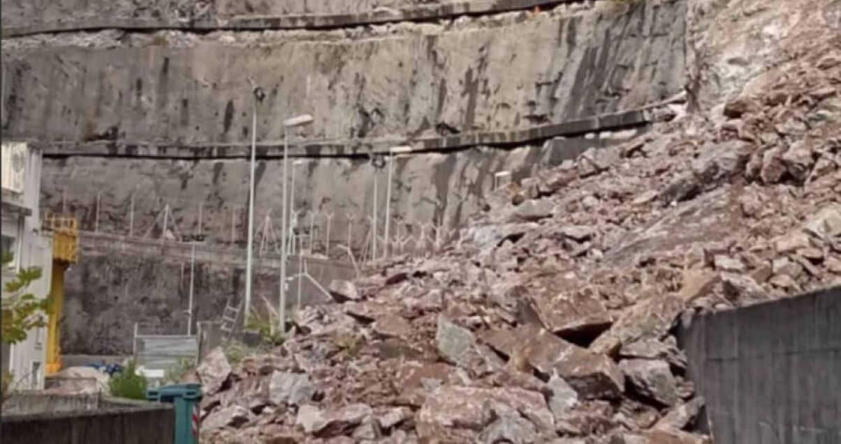 Μεγάλη κατολίσθηση στις