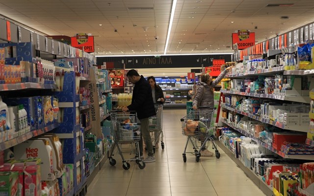 Στο 3,1% αναθεώρησε η Eurostat τον πληθωρισμό στην Ελλάδα τον Φεβρουάριο - Επιβεβαίωσε το 1,9% στην ευρωζώνη