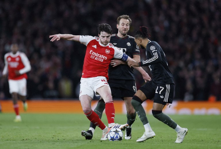 Ο Ντέκλαν Ράις κατάπιε την