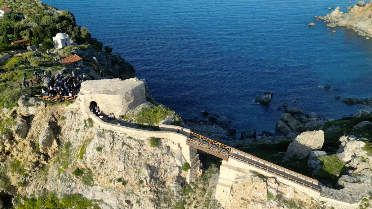 Αναβιώνει το Κάστρο της Σκιάθου  Σημαντική πρόοδος στο μεγάλο αναστηλωτικό έργο