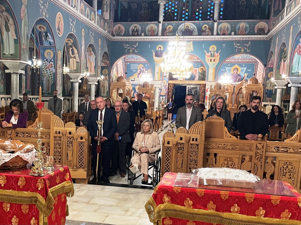 Τιμήθηκε ο προστάτης των