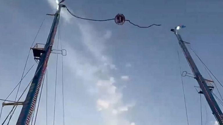 Ισπανία: Σοκαριστικό ατύχημα σε λούνα παρκ στη Σεβίλλη  Ιμάντας παιχνιδιού έσπασε και τραυματίστηκαν 4 άτομα