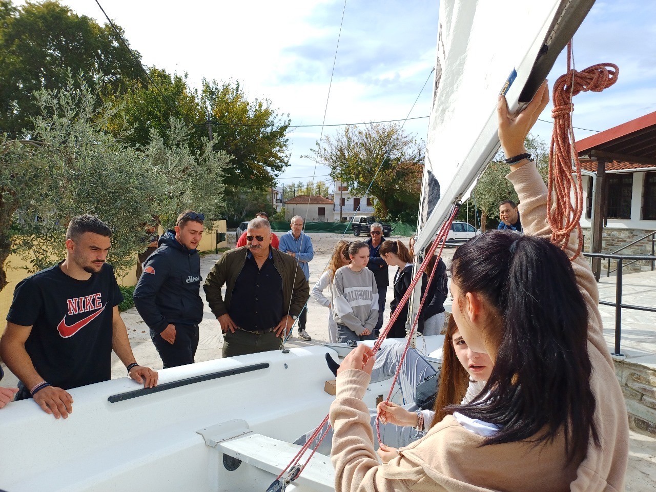 Ιστιοπλοϊκό σκάφος στο ΓΕΛ