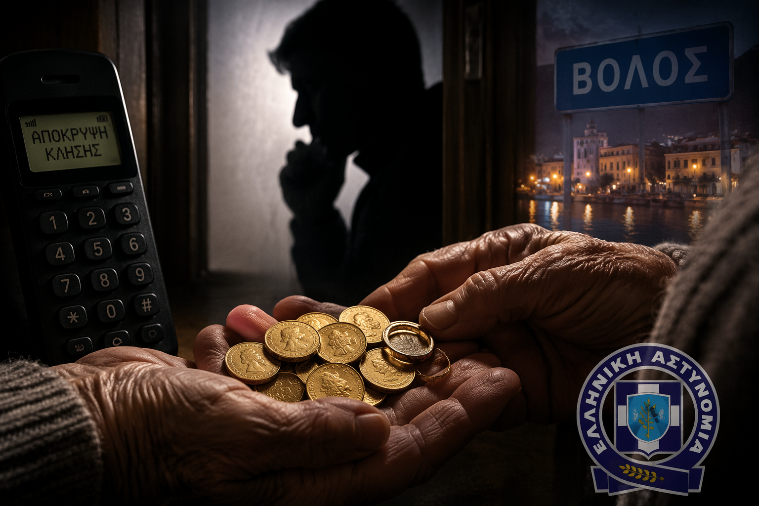 Βόλος: Ηλικιωμένη παρέδωσε