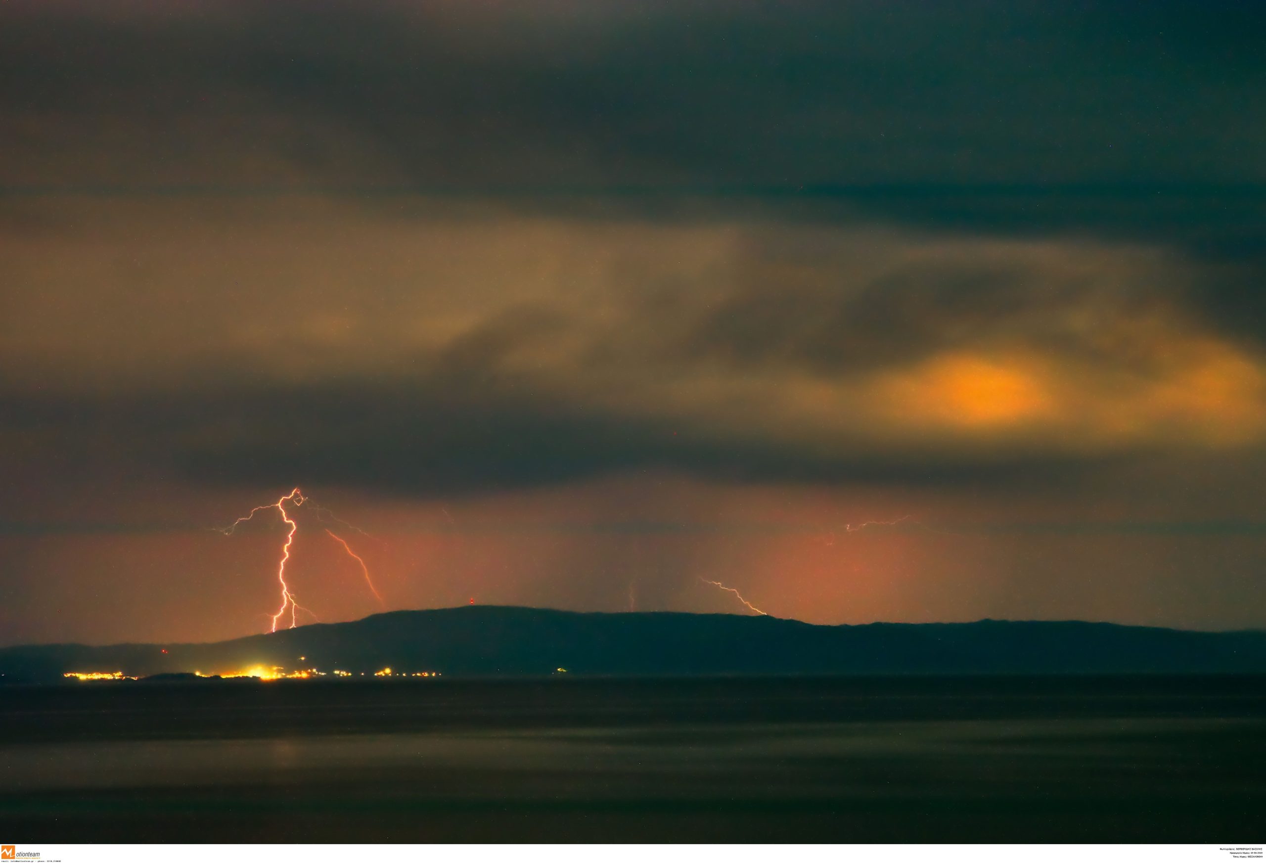 Σε πλήρη εξέλιξη η κακοκαιρία Erminio στη Μαγνησία  Επιφυλακή έως το μεσημέρι της Πέμπτης