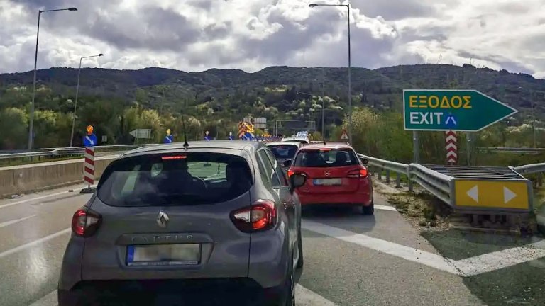 Σοβαρό τροχαίο στην Εγνατία Οδό  Διακοπή της κυκλοφορίας