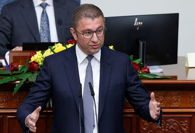 Βόρεια Μακεδονία: Η μακεδονική ταυτότητα δεν μπορεί να αποτελεί αντικείμενο υποχωρήσεων, δηλώνει ο Μίτσκοσκι