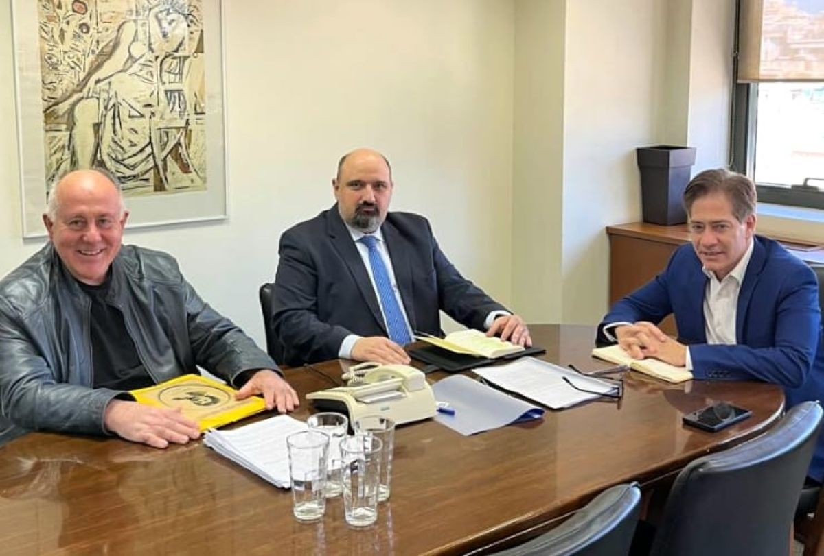 Χρ. Τριαντόπουλος: Συνεργασία Υπουργείο Περιβάλλοντος και Ενέργειας και Δήμος Ρήγα Φεραίου για έργα αντιπλημμυρικής προστασίας