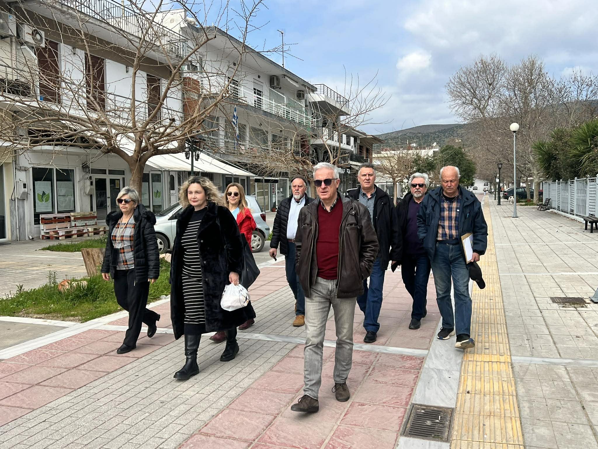 Στην Ν. Αγχίαλο η Συμμαχία για τον Βόλο  Συνομίλησε με πολίτες και κατέγραψαν τα προβλήματα