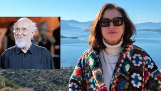 Η Χάρις Αλεξίου αποχαιρετά