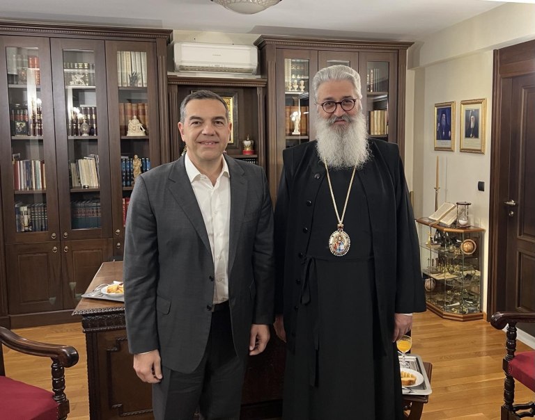 Συνάντηση Τσίπρα με τον Μητροπολίτη Αλεξανδρούπολης, Άνθιμο