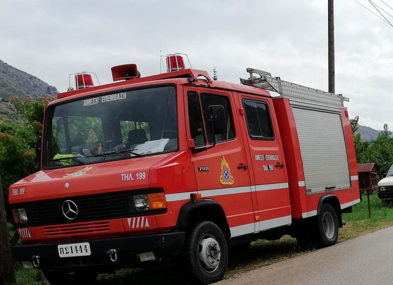 Φωτιά στη Λαυρεωτική Επί