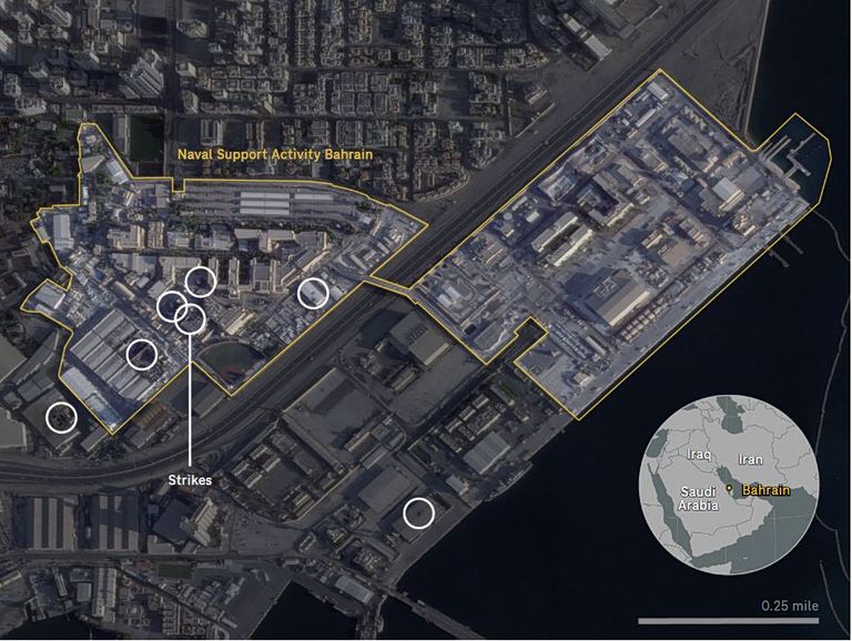 Περίπου 1.500 ναύτες των ΗΠΑ έφυγαν πανικόβλητοι από το Μπαχρέιν  Δεν πήραν ούτε τις στολές τους