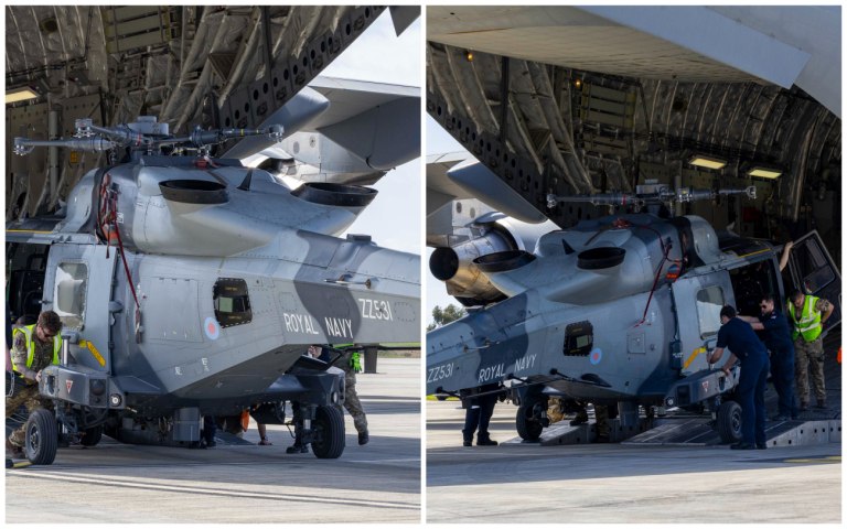 Κύπρος: Tα ελικόπτερα Wildcat έφτασαν στη Βρετανική Βάση Ακρωτηρίου