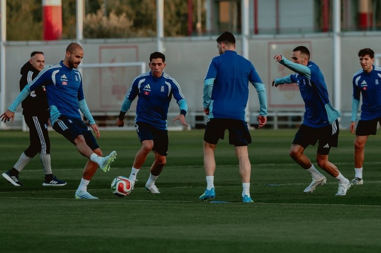 Προπονήθηκε η Εθνική Ανδρών ενόψει των φιλικών με Παραγουάη και Ουγγαρία (pics)