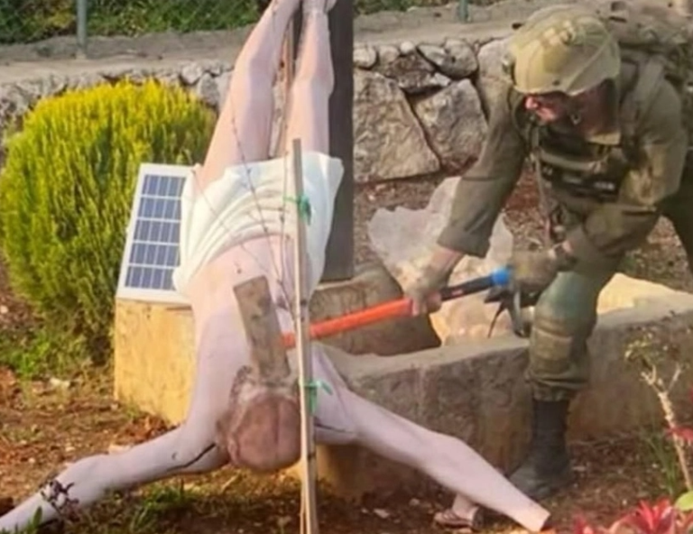 Παραδοχή από τον στρατό του Ισραήλ ότι μέλος του προκάλεσε φθορές σε άγαλμα του Ιησού στον Λίβανο