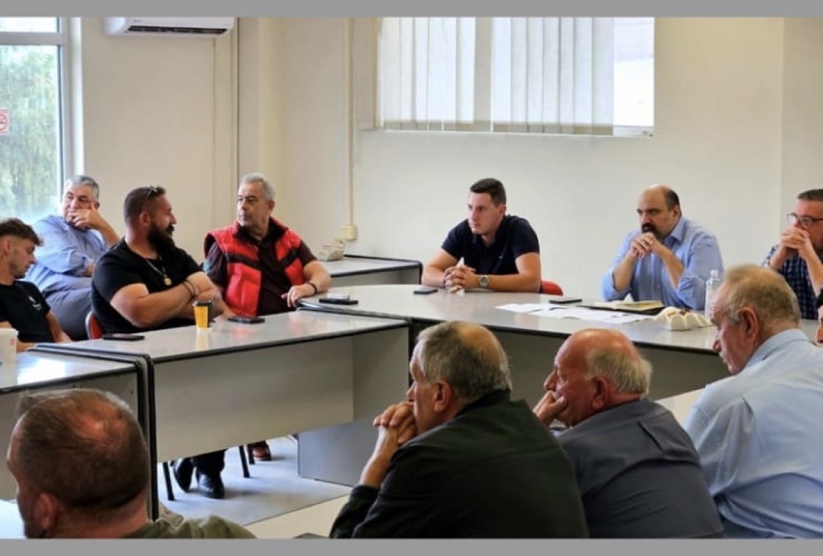 Χρ. Τριαντόπουλος: Σύσκεψη