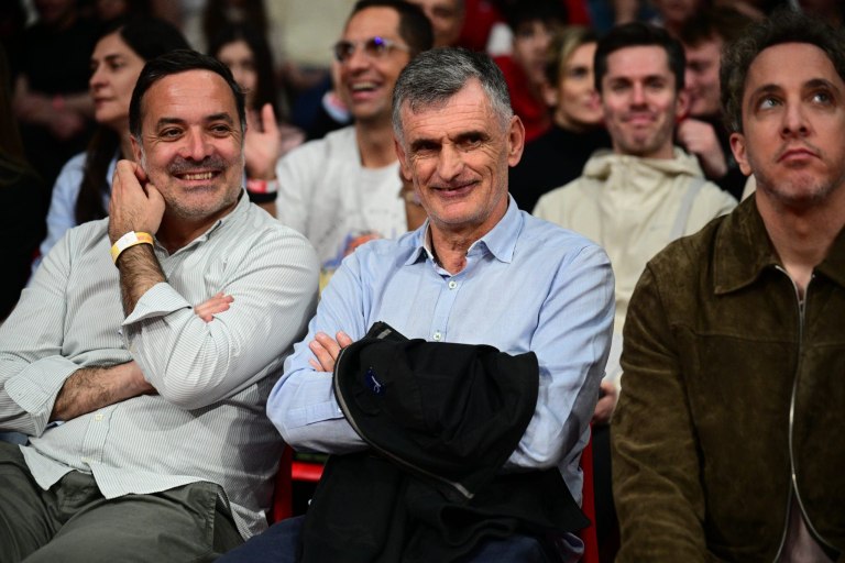 Στο ΣΕΦ για το Ολυμπιακός  Παναθηναϊκός Μεντιλίμπαρ, Πάσπαλι και Κωστούλας (vid+pics)