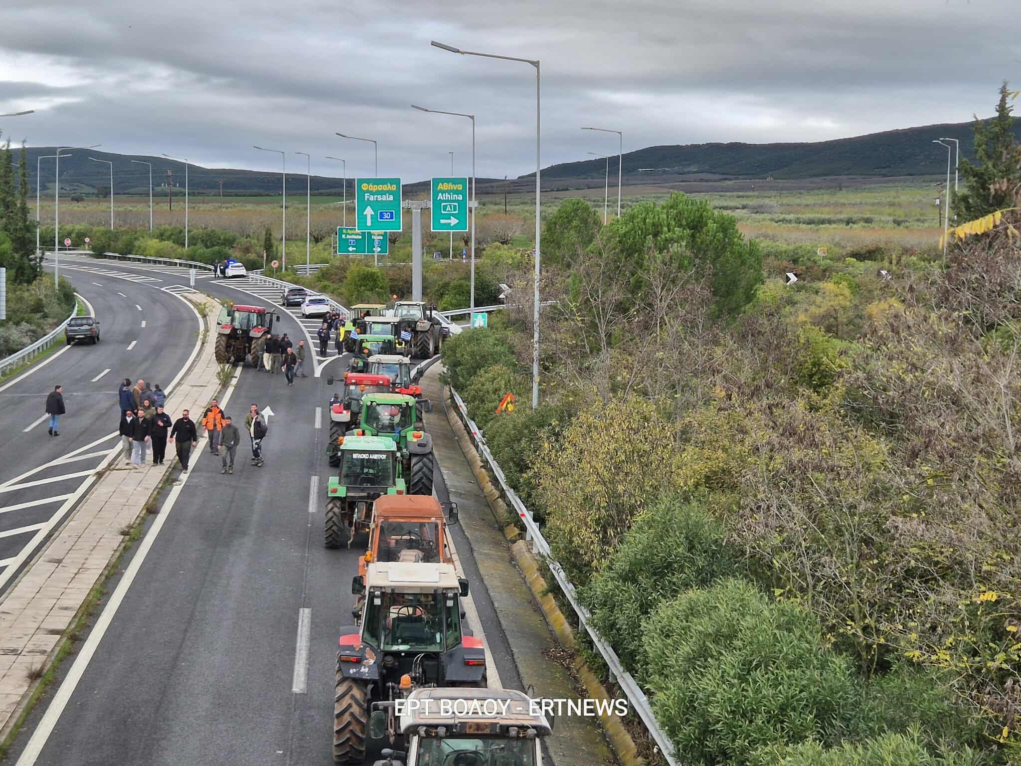 Στις Μικροθήβες αγρότες