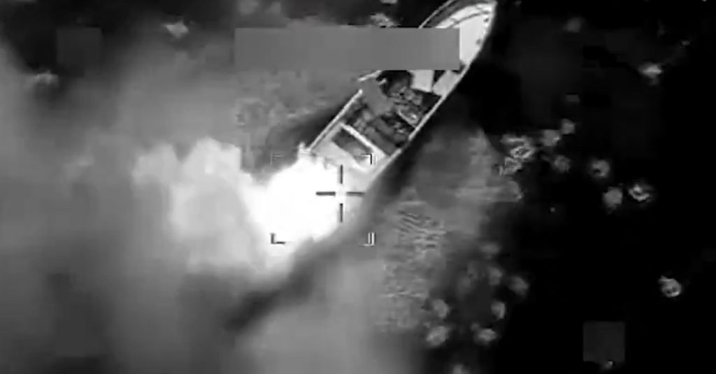 ΗΠΑ: Ο στρατός έπληξε ένα σκάφος που λέει ότι εμπλεκόταν σε διακίνηση ναρκωτικών στον Ειρηνικό  Δύο νεκροί