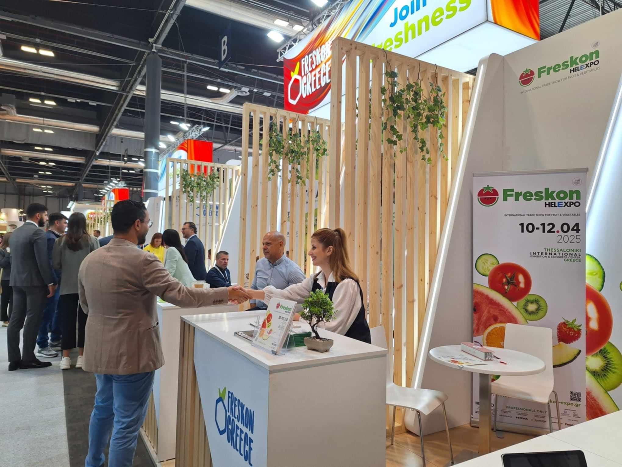 Στην Έκθεση Fruit Attraction στη Βραζιλία τρεις λαρισαϊκές επιχειρήσεις με ακτινίδια