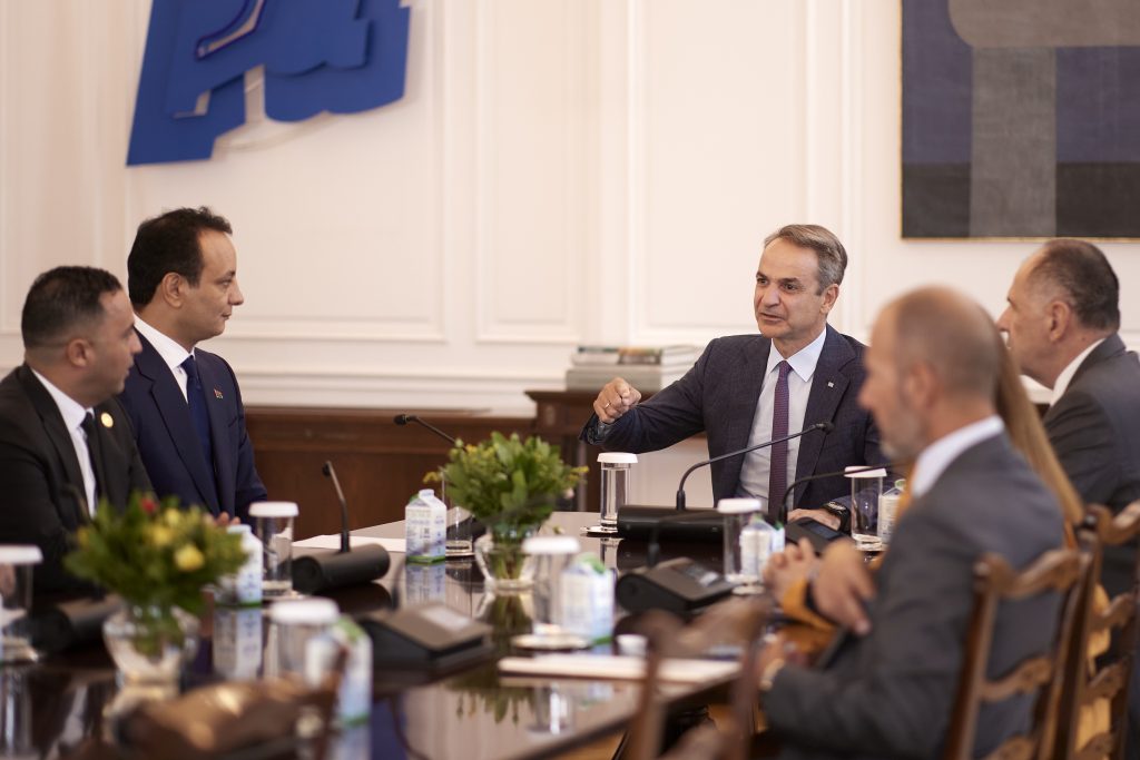 Συνάντηση Μητσοτάκη με τον