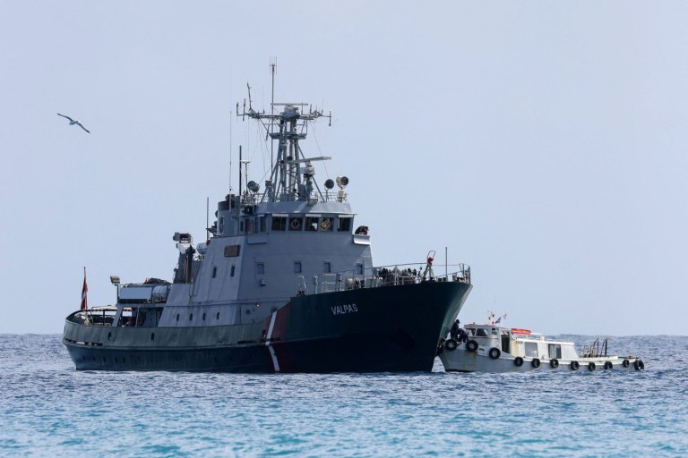 Σκάφος της Frontex βούλιαξε