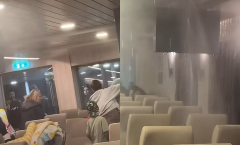 Χάος στο πλοίο Νήσος Σάμος: Άναψαν τσιγάρο σε εσωτερικό χώρο και ενεργοποιήθηκε το σύστημα πυρόσβεσης