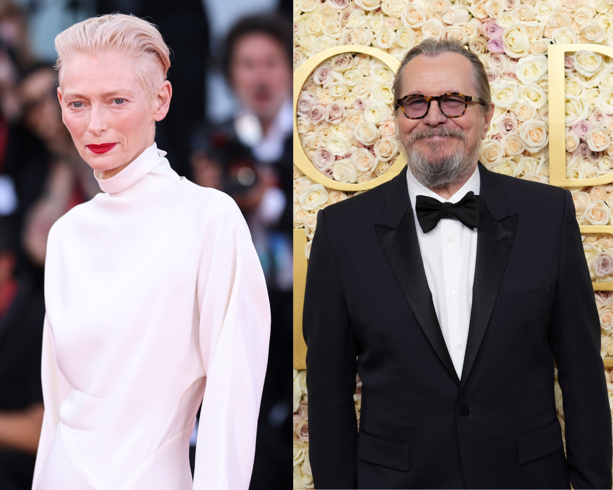 Τίλντα Σουίντον και Γκάρι