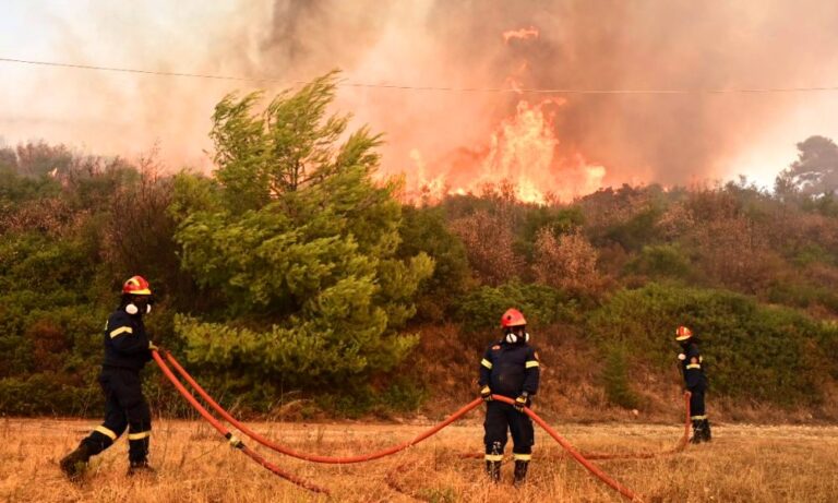 Φωτιά τώρα στην περιοχή