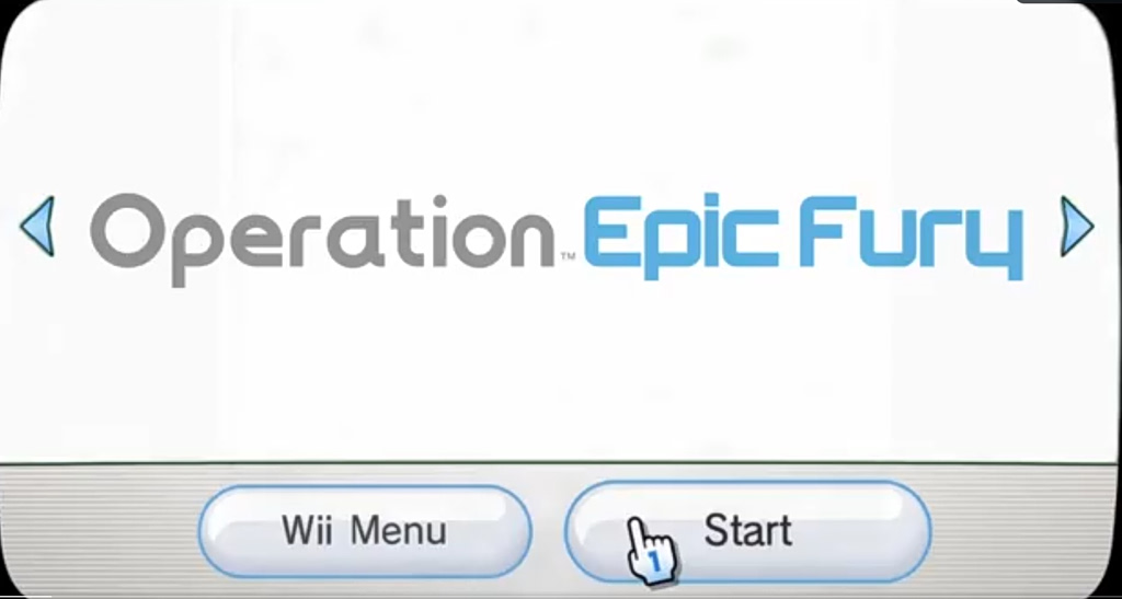 Προκαλεί ξανά ο Λευκός Οίκος: Έκανε τον πόλεμο στο Ιράν βιντεοπαιχνίδι (video)