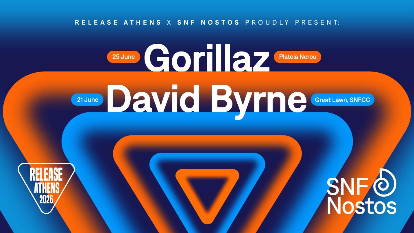Gorillaz και David Byrne στο Release Athens