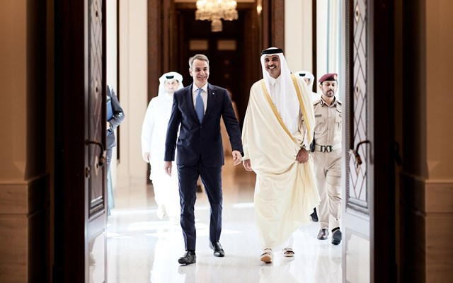Κ. Μητσοτάκης σε Εμίρη του Κατάρ: "Ανάγκη για αποκλιμάκωση και διπλωματία στη Μέση Ανατολή"