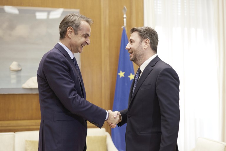 Θεσμική η συνάντηση Ανδρουλάκη  Μητσοτάκη  Δεν υπάρχουν περιθώρια συναίνεσης σε άλλα θέματα διαμηνύει το ΠΑΣΟΚ